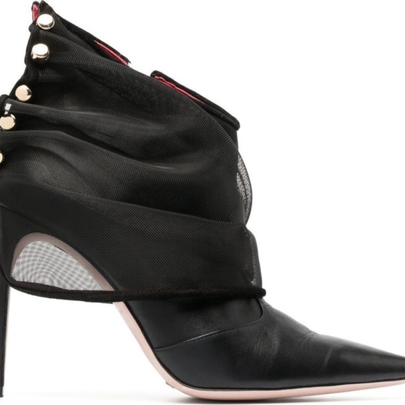 HARDOT SHEER OVERLAY ANKLE BOOTIES SIZE 39 NEW!!!! - Picture 11 of 12